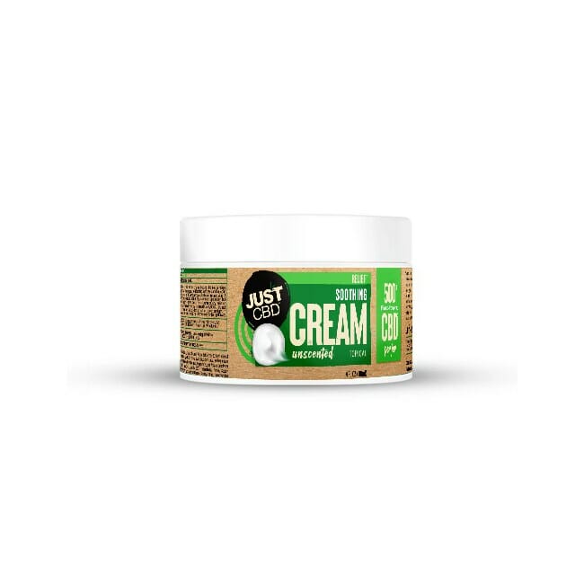 JUST CBD 500MG MENTHOL SOOTHING CREAM