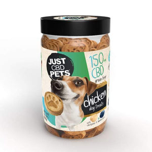 JUST CBD PET TREATS 150MG JAR