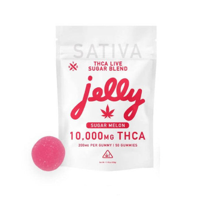 JELLY THCA LIVE SUGAR BLEND 10,000MG BAG (200MG/GUMMY)
