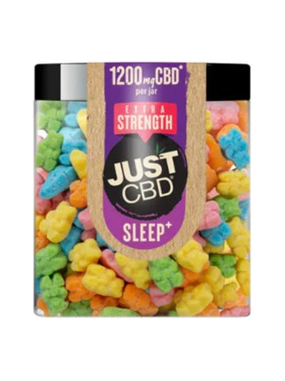 JUST CBD NIGHTTIME SOUR BEARS EXTRA STRENGTH WITH MELATONIN & CBN 1200MG