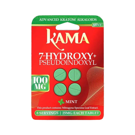KAMA 7-HYDROXY + PSEUDO 10MG TABLET (4CT PACK)