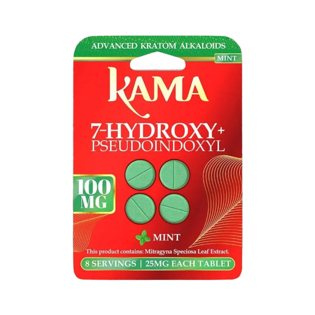KAMA 7-HYDROXY + PSEUDO 10MG TABLET (4CT PACK)