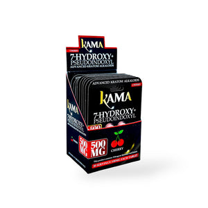 KAMA 7-HYDROXY + PSEUDOINDOXYL 100MG PER TAB (5CT PACK) (10 PACK DISPLAY)