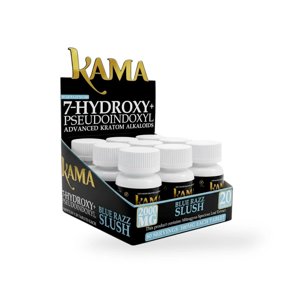 KAMA 7 HYDROXY + PSEUDO 100MG PER TAB (20/CT) (9CT BOX)