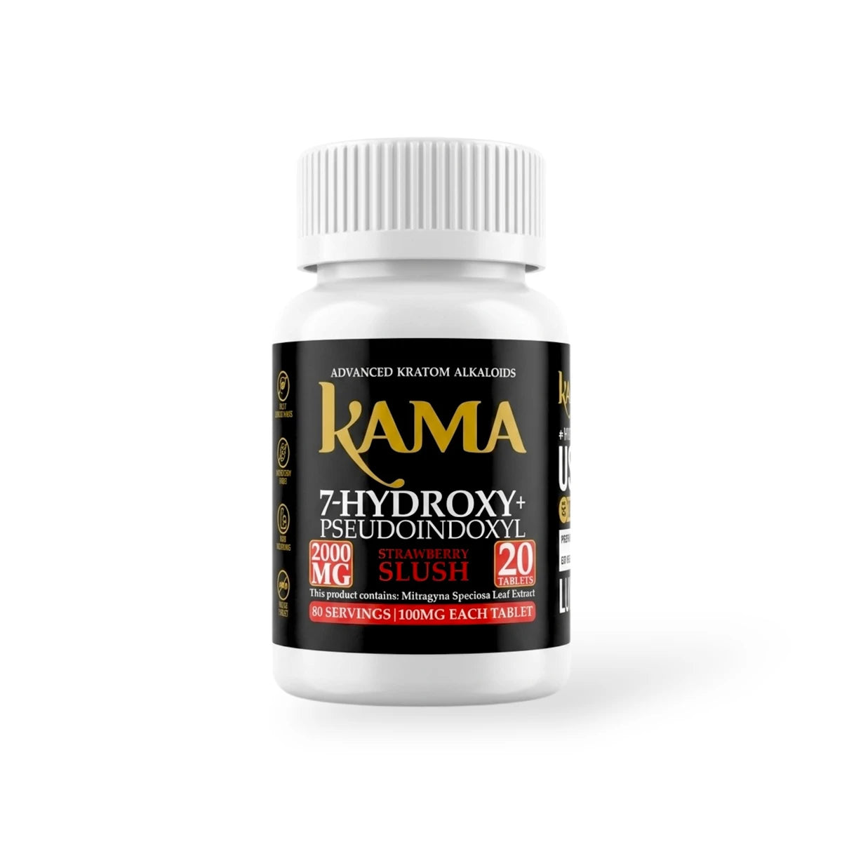 KAMA 7 HYDROXY + PSEUDO 100MG PER TAB (20/CT) (9CT BOX)