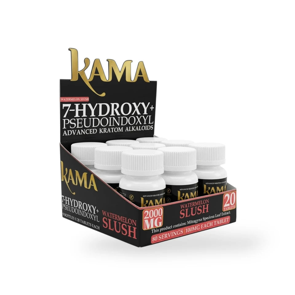 KAMA 7 HYDROXY + PSEUDO 100MG PER TAB (20/CT) (9CT BOX)