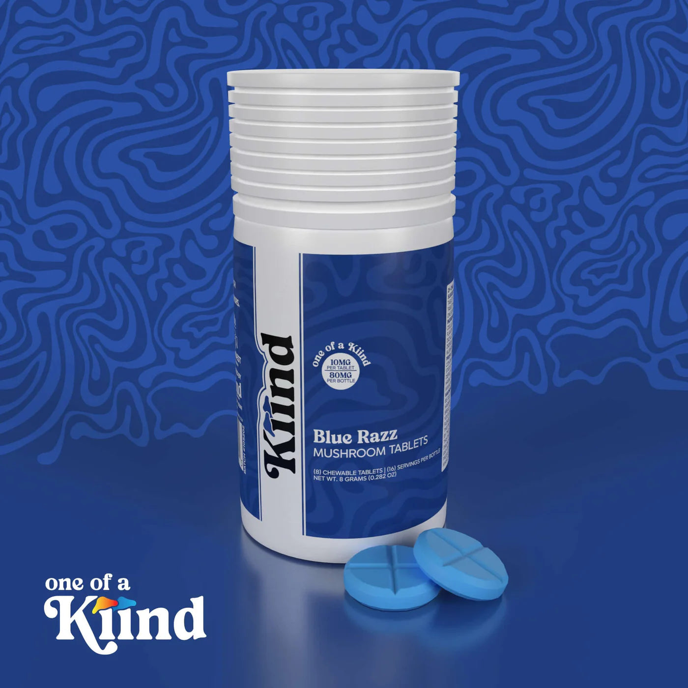 KIIND MUSHROOM TABLETS 10MG PER TAB (8CT BOTTLE)