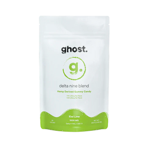 GHOST 50MG D9 BLEND GUMMIES (20CT/BAG, 1000MG/BAG)