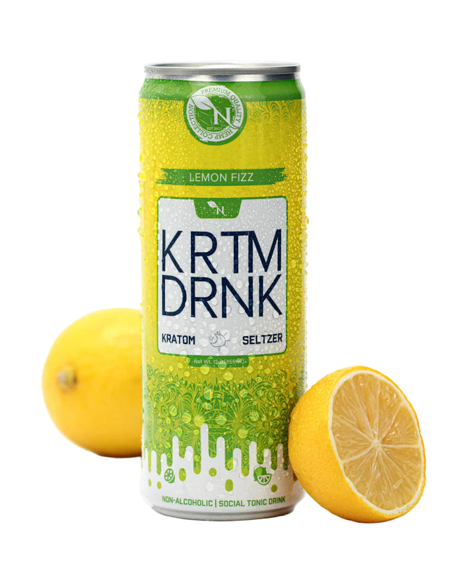 AGFN KRATOM SELTZER DRINK 80MG | LEMON FIZZ