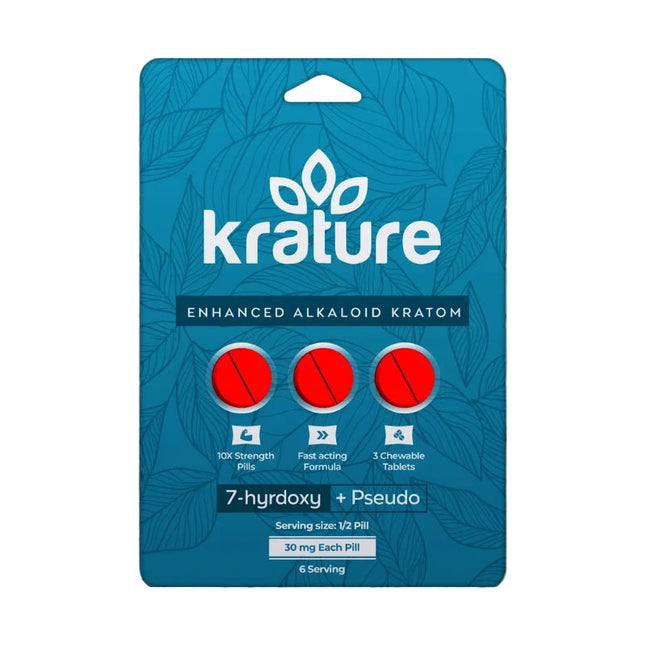 KRATURE 7-HYDROXY + PSUEDO 30MG PILL (3CT PACK)