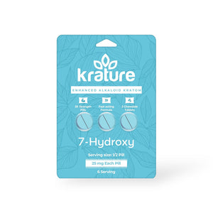 KRATURE 7-HYDROXY 25MG PILL (3CT PACK)