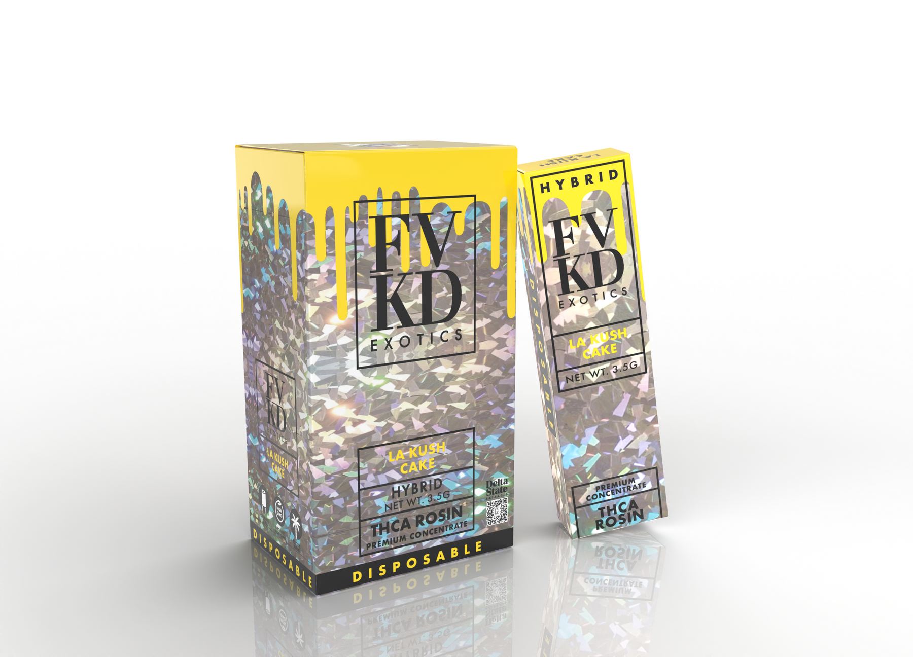 FVKD EXOTICS THCA ROSIN BLEND 3.5 GRAM DISPOSABLE