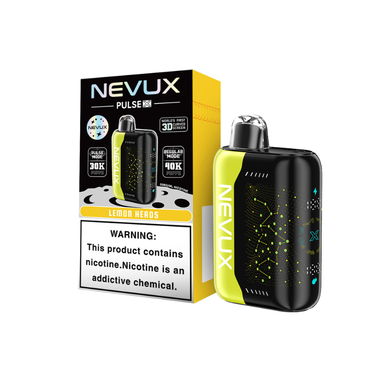 NEVUX PULSE X 30K CURVED 3D SCREEN DISPOSABLE (5CT DISPLAY)