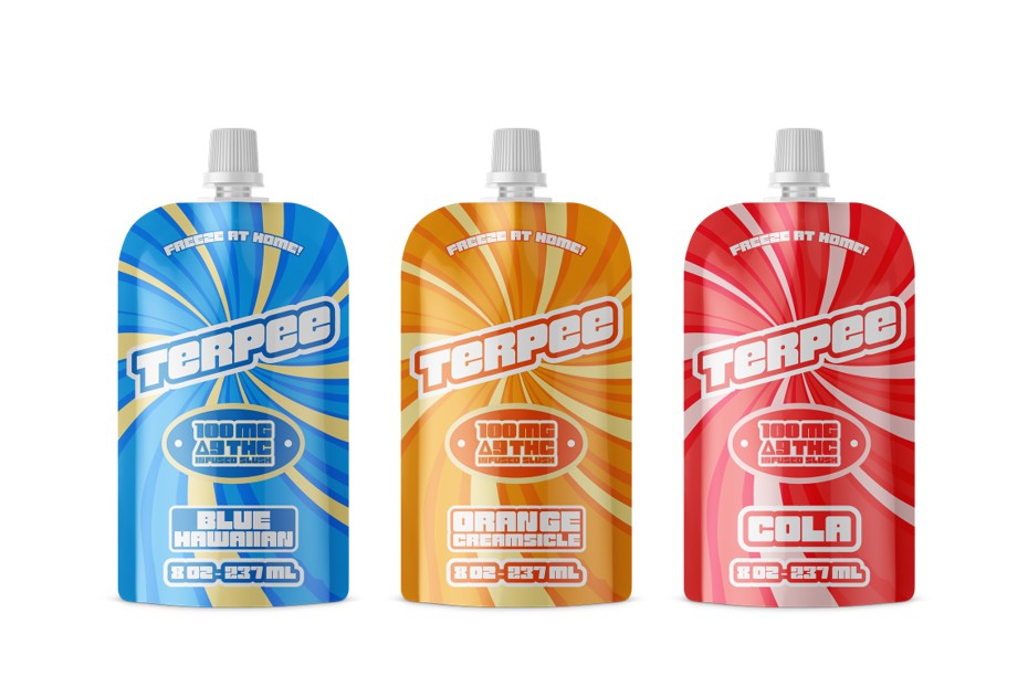 LIQUID LAVA TERPEE 100MG D9 THC INFUSED SLUSH 8FL OZ (6CT DISPLAY)
