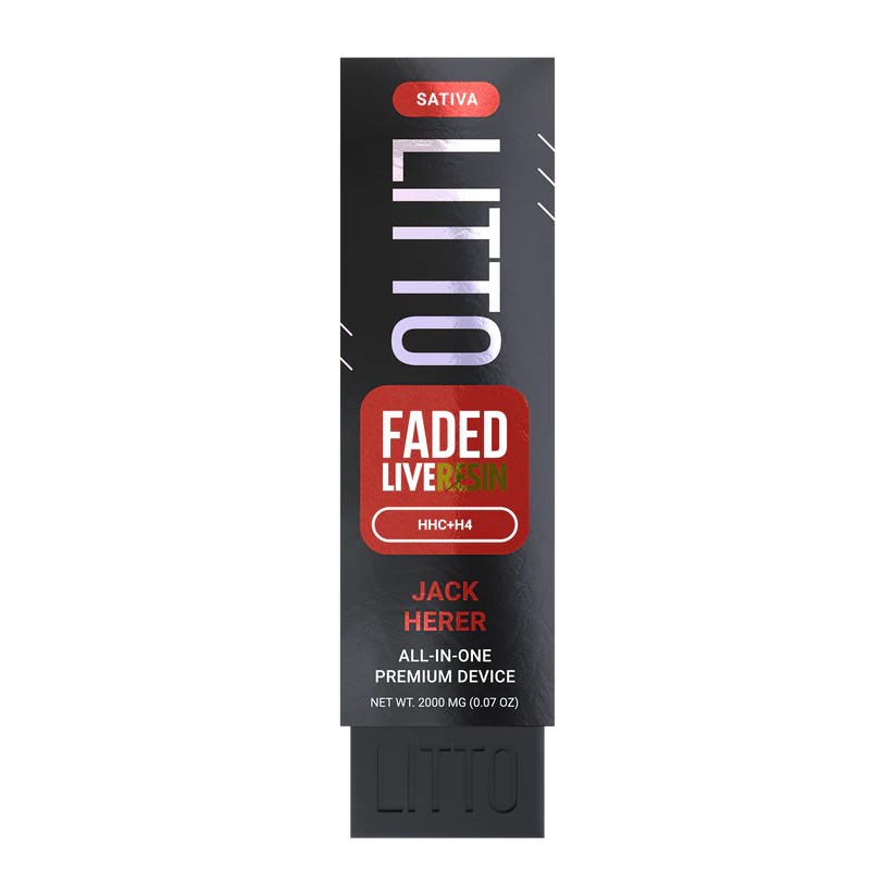 LITTO FADED LIVE RESIN (HHC + H4) 2 GRAM DISPOSABLE