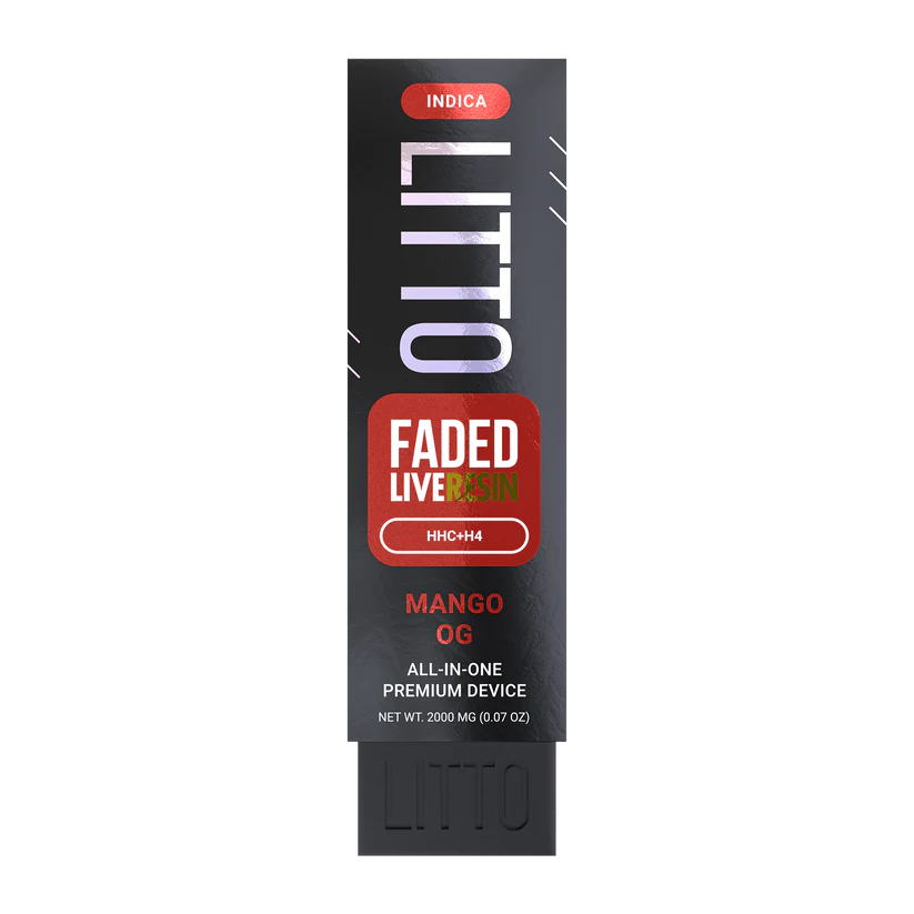 LITTO FADED LIVE RESIN (HHC + H4) 2 GRAM DISPOSABLE