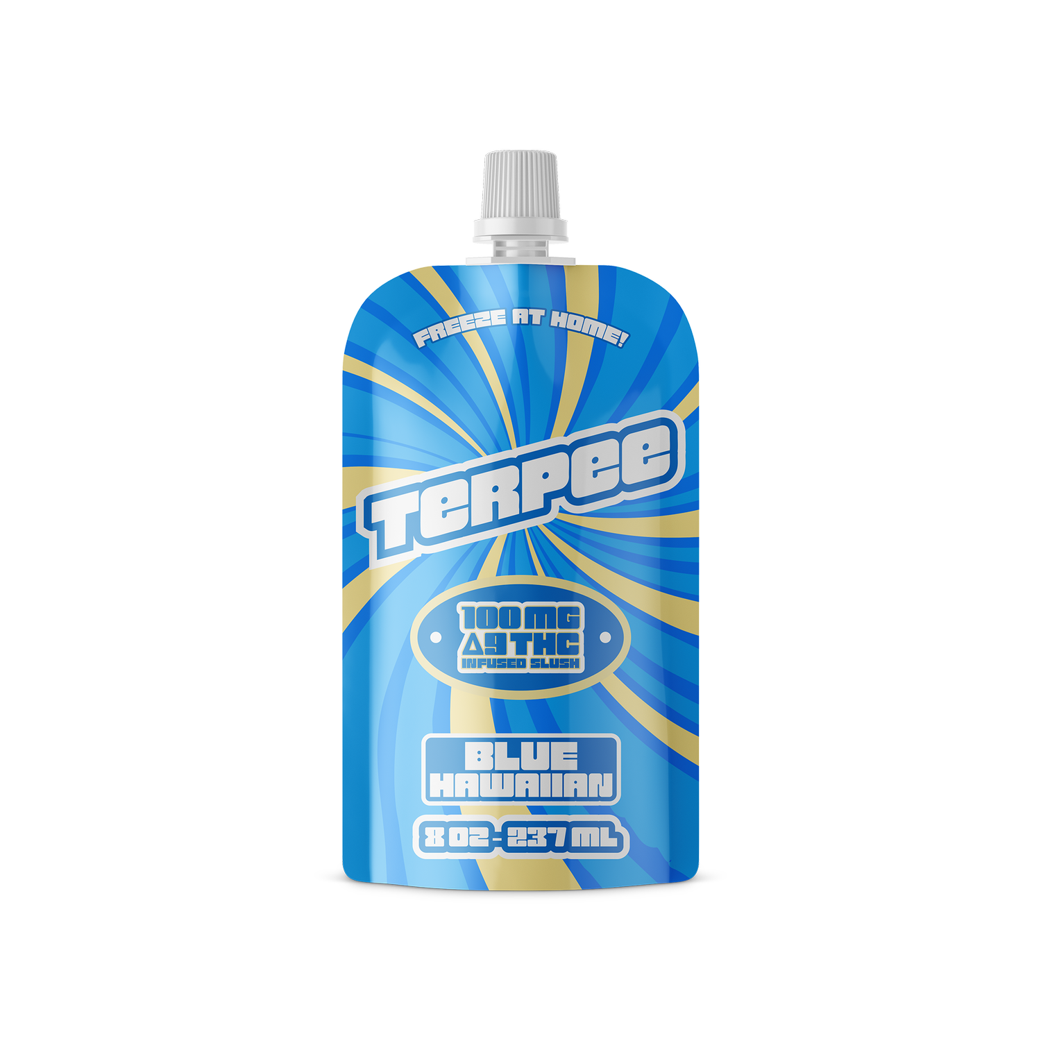 LIQUID LAVA TERPEE 100MG D9 THC INFUSED SLUSH 8FL OZ (6CT DISPLAY)