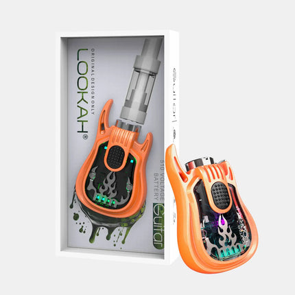LOOKAH GUITAR DESIGN 350MAH 510 CARTRIDGE PREHEAT VAPE BATTERY