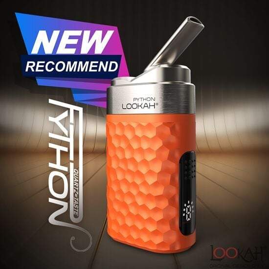 LOOKAH PYTHON 650mAH VAPORIZER KIT ORANGE 6942167100947