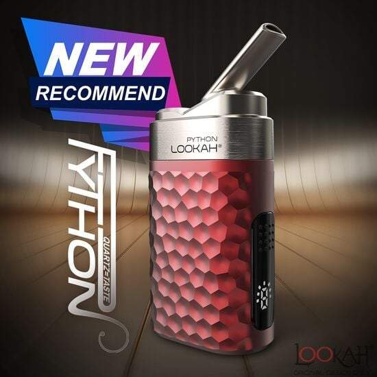LOOKAH PYTHON 650mAH VAPORIZER KIT RED 6942167100978