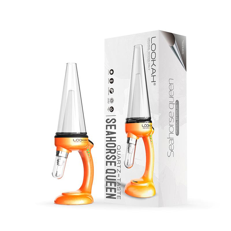 LOOKAH SEAHORSE QUEEN VAPORIZER KIT ORANGE 810134120082