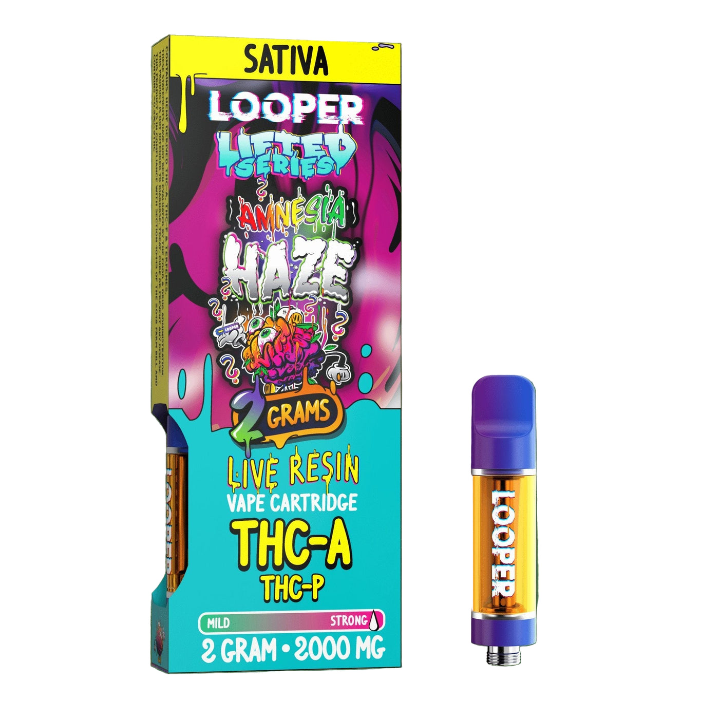 LOOPER LIFTED SERIES 2ML CART AMNESIA HAZE 810110043282