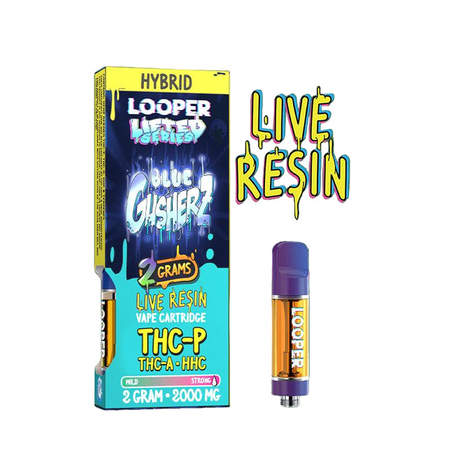 LOOPER LIFTED SERIES 2ML CART BLUE GUSHERZ 810110043299