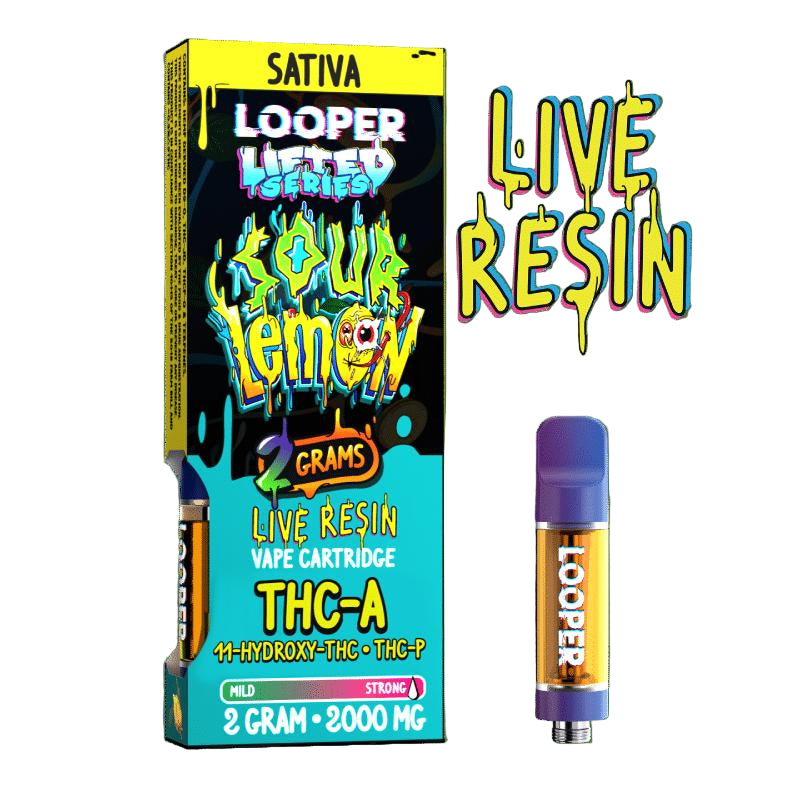LOOPER LIFTED SERIES 2ML CART SOUR LEMON 810110043336