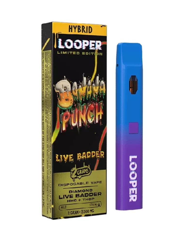 LOOPER LIMITED EDITION DIAMOND LIVE BADDER 2 GRAM CARTRIDGE (HHC + THCP)