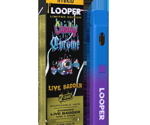 Looper Limited Edition Live Badder Blend 2ml Risingwholesale Delta Delta   Rising Wholesale Inc.