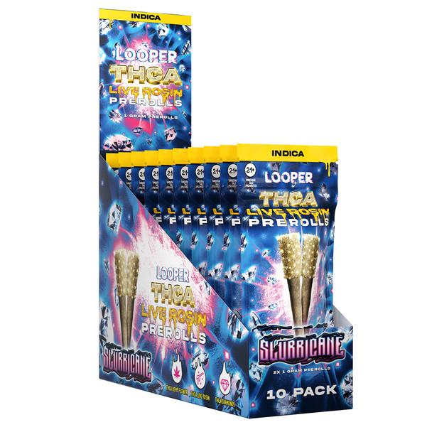 LOOPER LIVE ROSIN THCA PRE-ROLLS 2 X 1 GRAM EACH