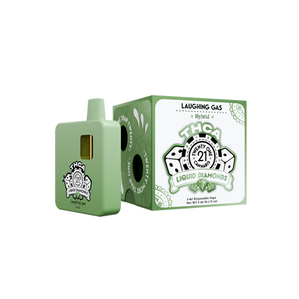 TWENTY ONE CANNBIS THCA LIQUID DIAMONDS 3ML DISPOSABLE