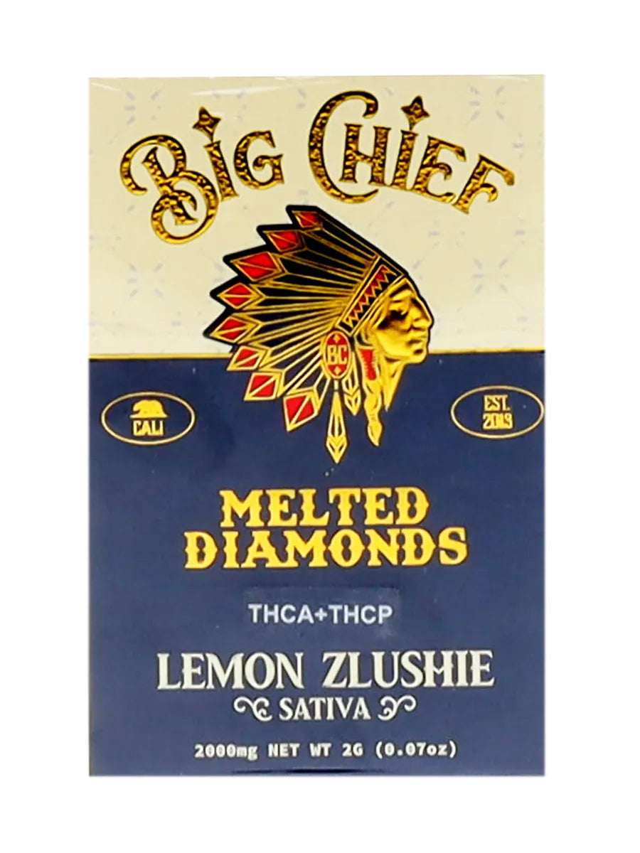 BIG CHIEF THCA MELTED DIAMONDS 2 GRAM CARTS (6CT  DISPLAY)