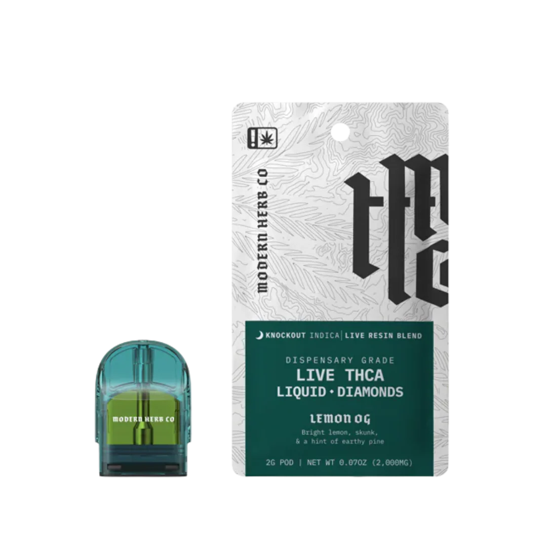 MODERN HERB LIVE THCA LIQUID DIAMONDS 2G POD REFILL
