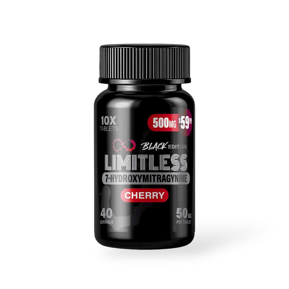 LIMITLESS 7-HYDROXY 50MG TAB 49.99 PRE PRICE (10CT BOTTLE)