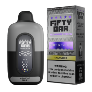 FIFTY BAR X MIDNIGHT SERIES 20K DISPOSABLE (5CT DISPLAY)