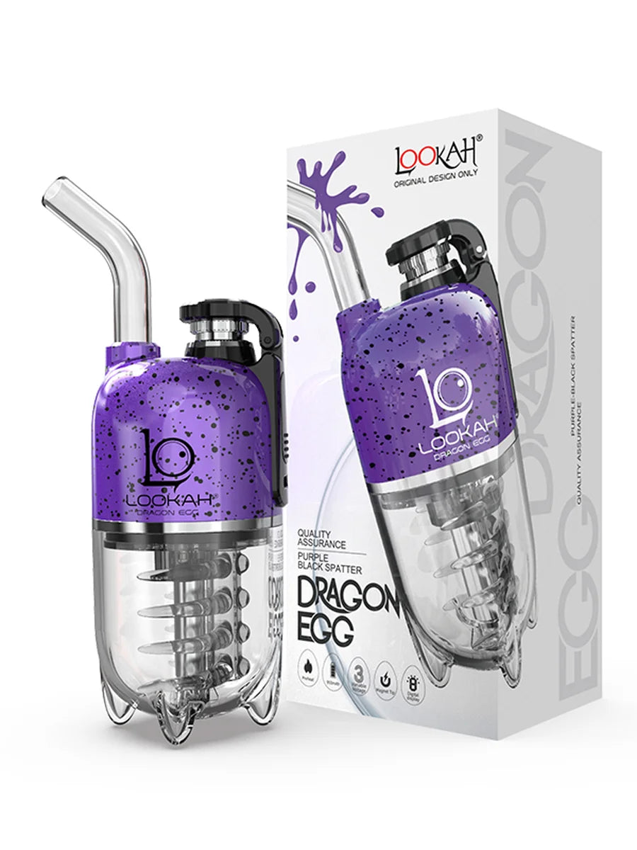 LOOKAH DRAGON EGG SPATTER DESIGN 950MAH DAB E-RIG VAPORIZER