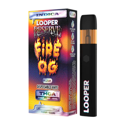 LOOPER RESERVE 1G DISPOSABLE (THCA +THCP +D9 +HHC)