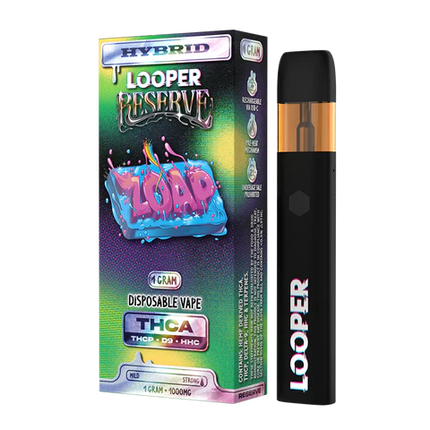 LOOPER RESERVE 1G DISPOSABLE (THCA +THCP +D9 +HHC)