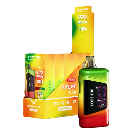 LOST THC 420 EDITION THCA BLEND (THCA + D9 + D8 + THCP) 7.5 GRAM DISPOSABLE