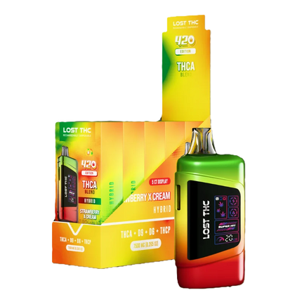 LOST THC 420 EDITION THCA BLEND (THCA + D9 + D8 + THCP) 7.5 GRAM DISPOSABLE