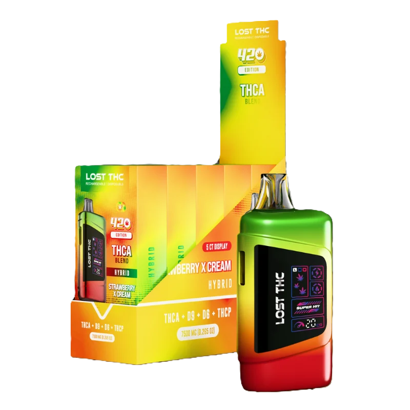 LOST THC 420 EDITION THCA BLEND (THCA + D9 + D8 + THCP) 7.5 GRAM DISPOSABLE
