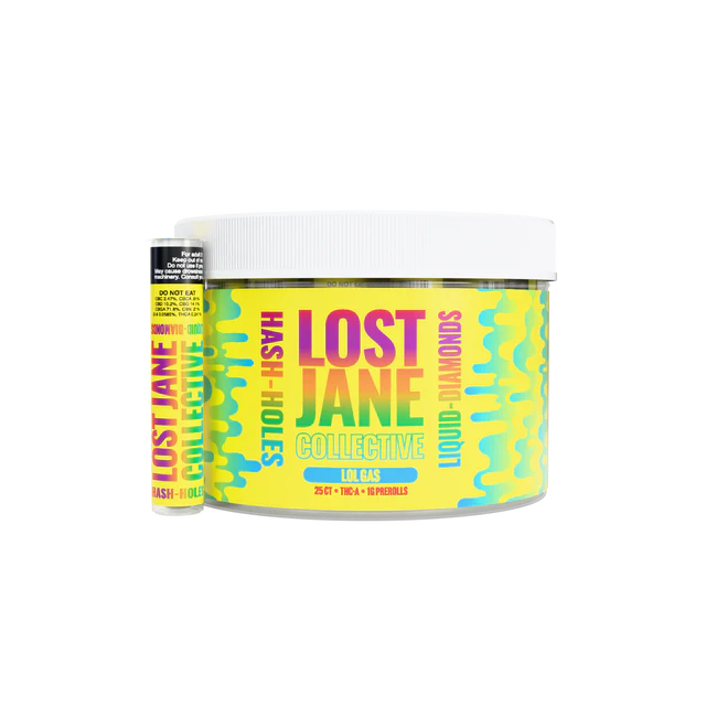 LOST JANE 1 GRAM THC-A HASH HOLE PRE ROLLS (20CT BOX)