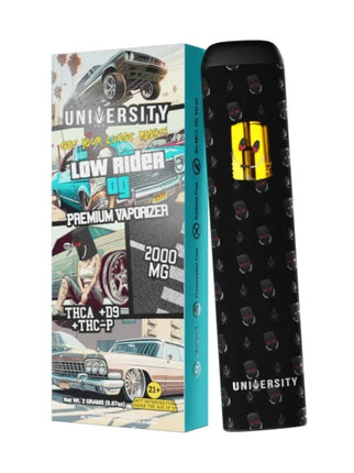 UNIVERSITY THCA + D9 + THC-P 2ML DISPOSABLE