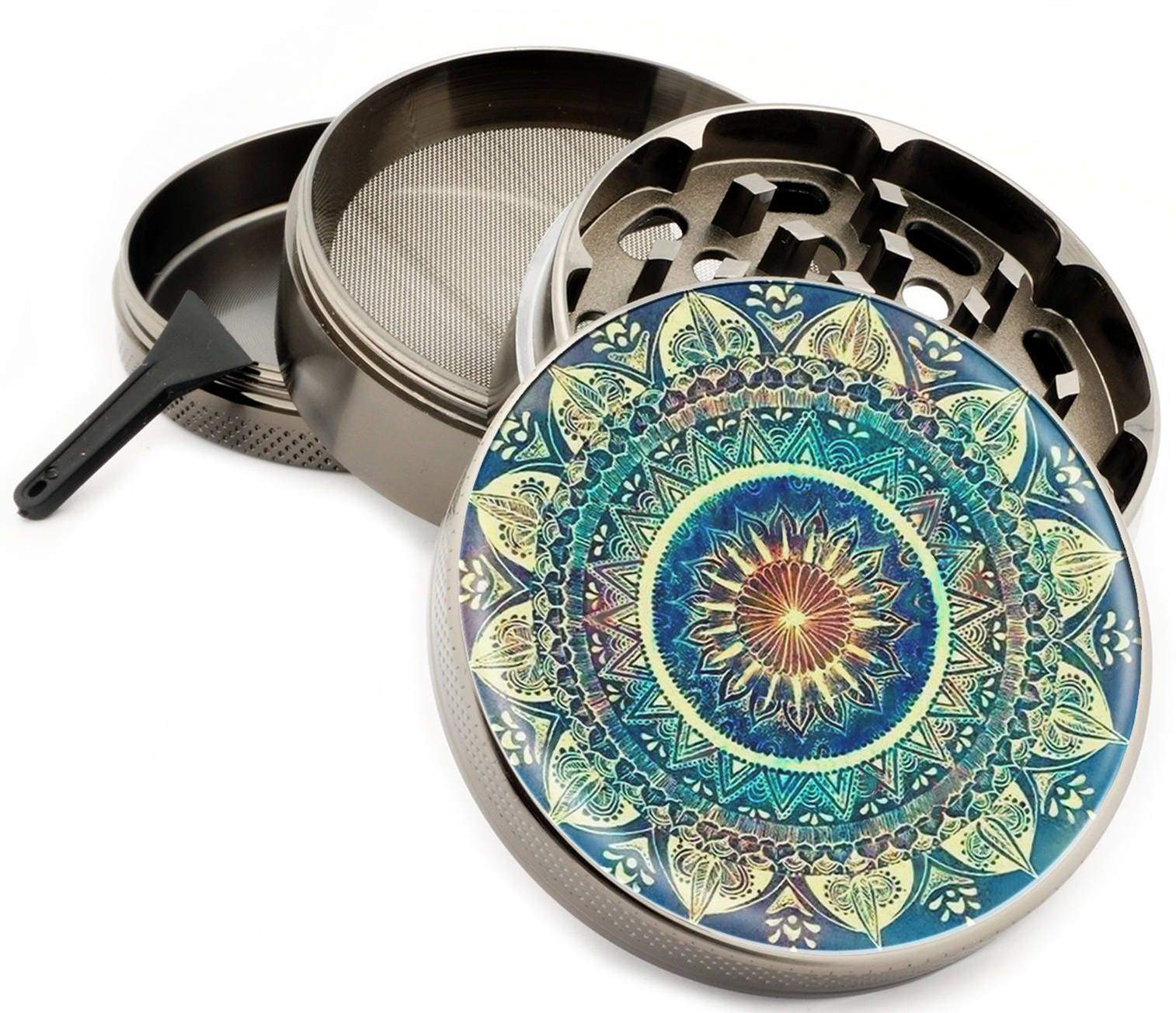 MANDALA DESIGN MANUAL METAL GRINDER
