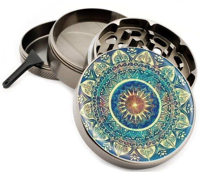 MANDALA DESIGN MANUAL METAL GRINDER Default Title MANDALADESIGNGRINDER