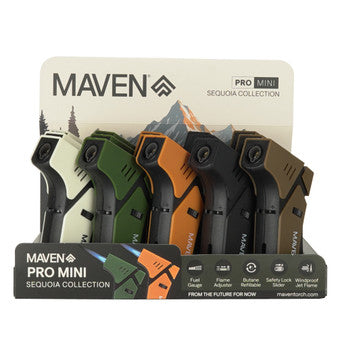 MAVEN PRO MINI POCKET LIGHTER (15CT/DISPLAY)