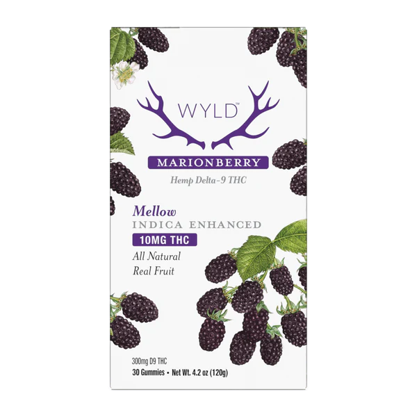 WYLD HEMP 10MG D9 GUMMIES (30CT/PACK)