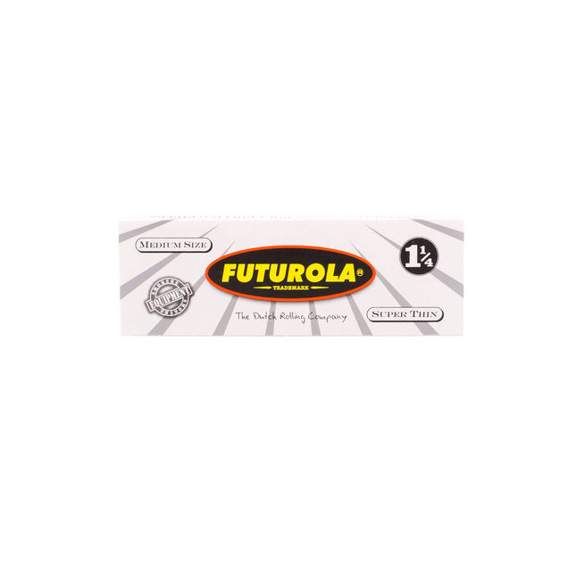 FUTUROLA 1 1/4 SUPER THIN PAPERS (25CT/BOX) | WHITE