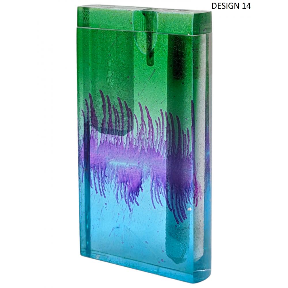 4" ACRYLIC DUG OUT W/ METAL BAT DESIGN 14 (DUGAL14) DUGAL14